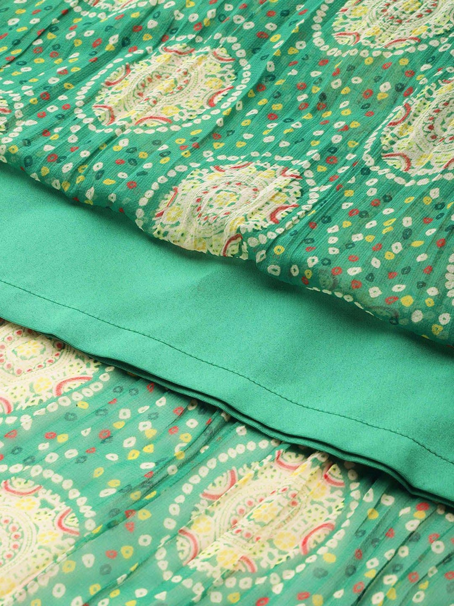 Varanga Green Printed Palazzos