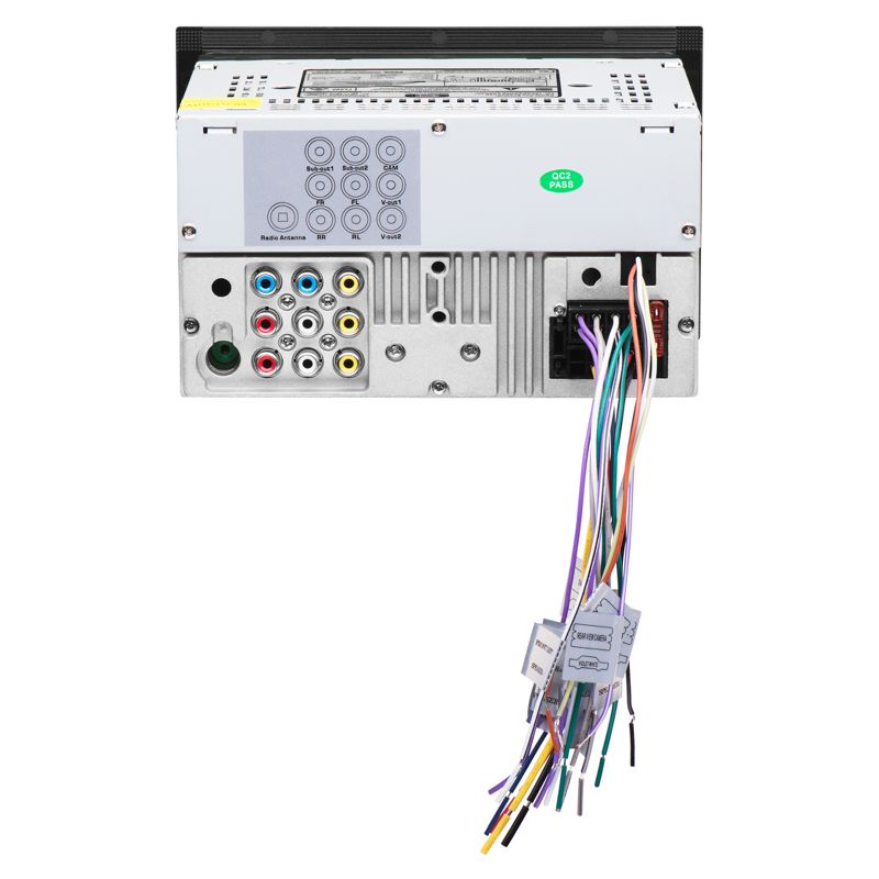 SoundStorm DD661B Double-DIN 6.2-Inch Touchscreen Bluetooth Audio and Calling DVD Player & Monitor, Black