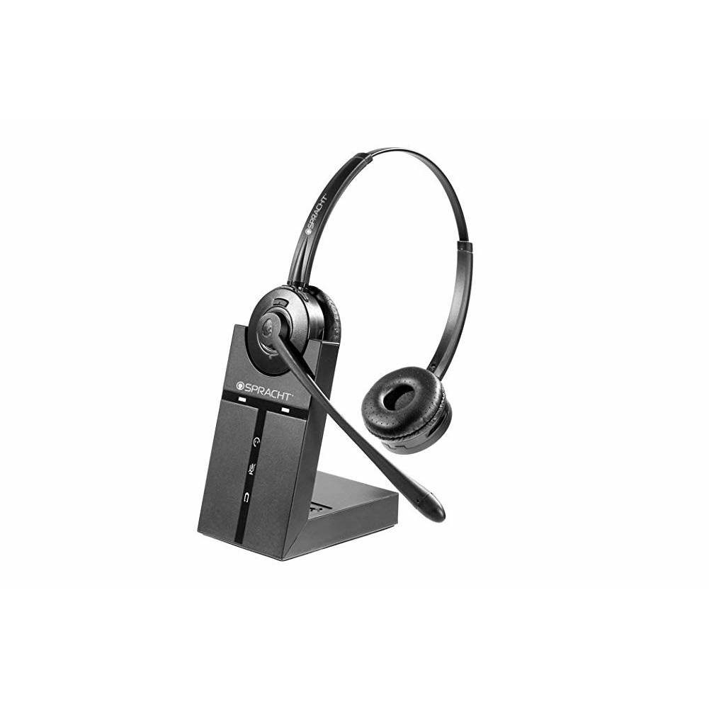 ZuM Maestro DECT 6.0 Wireless Headset for Deskphone.  Comes with Base Station, Noise Canceling Mic, and has up to 350 feet of Wireless Freedom.
