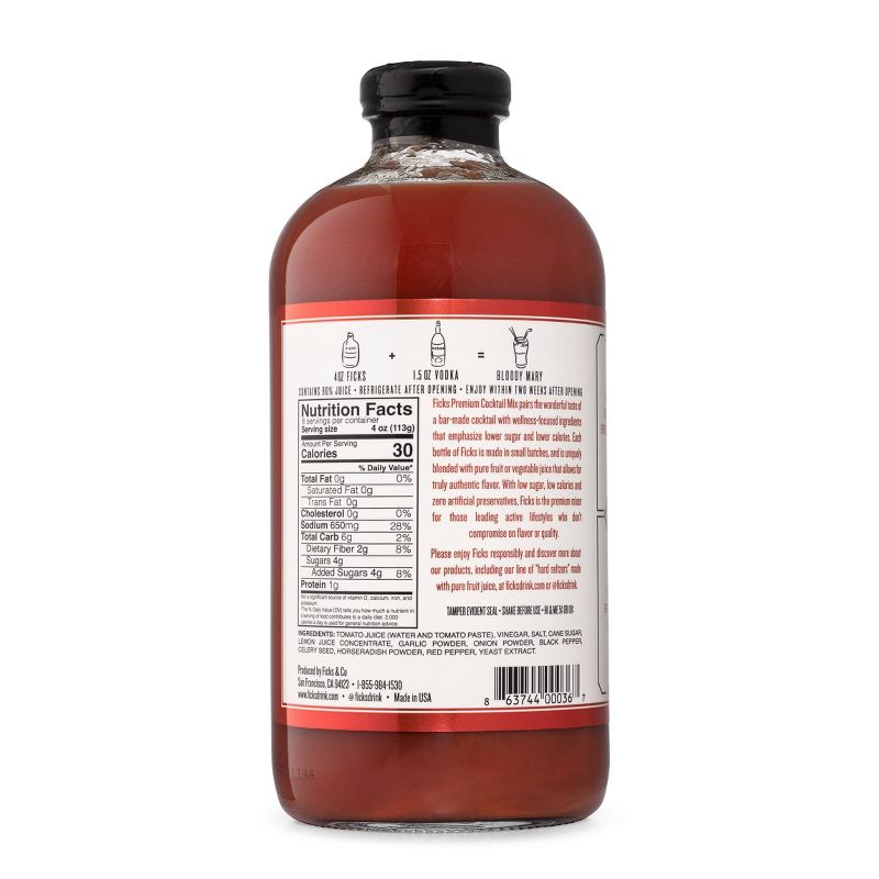 Ficks Bloody Mary Mix - 32 fl oz Bottle