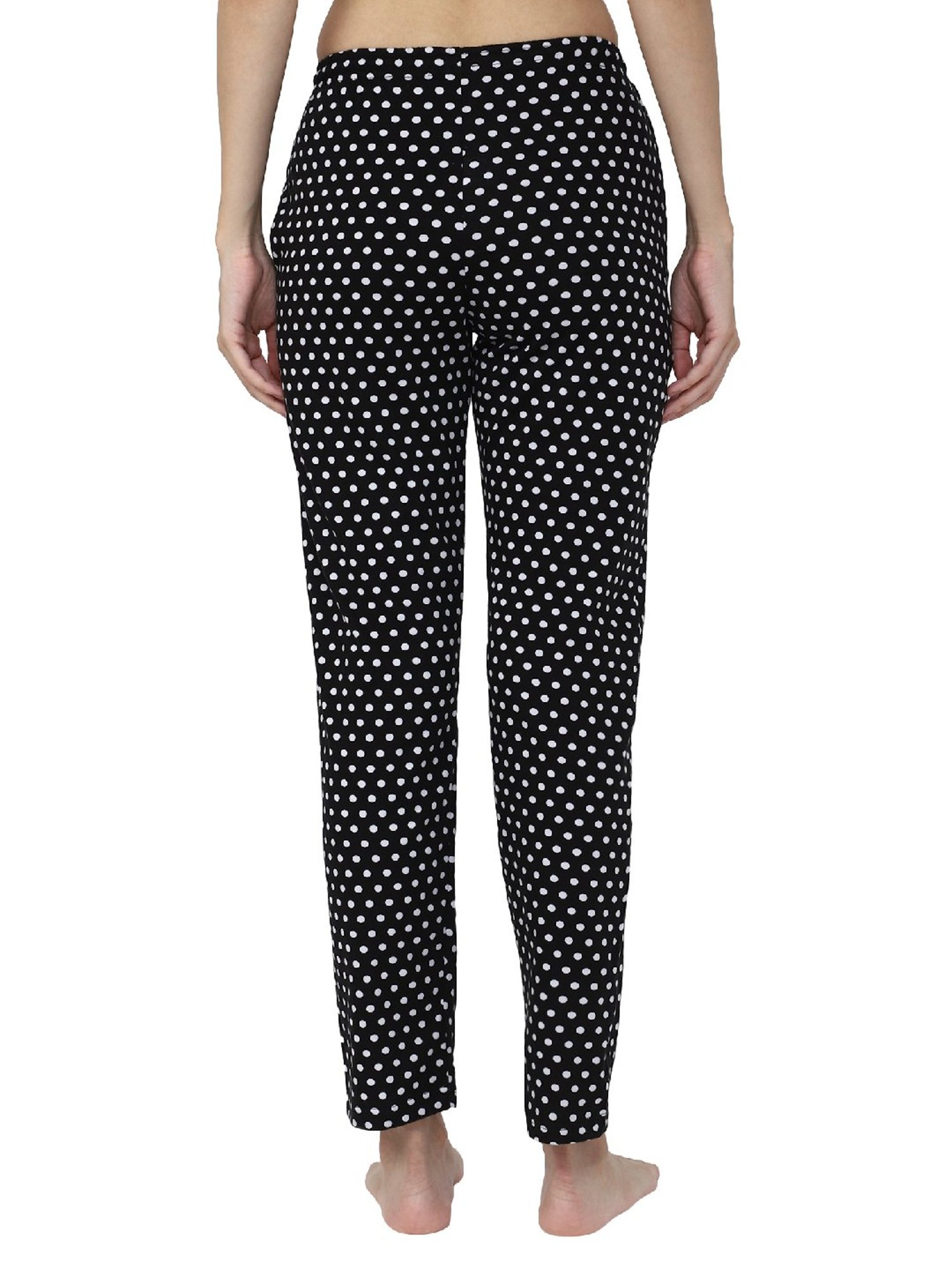Dyca Black & White Printed Lounge Pants