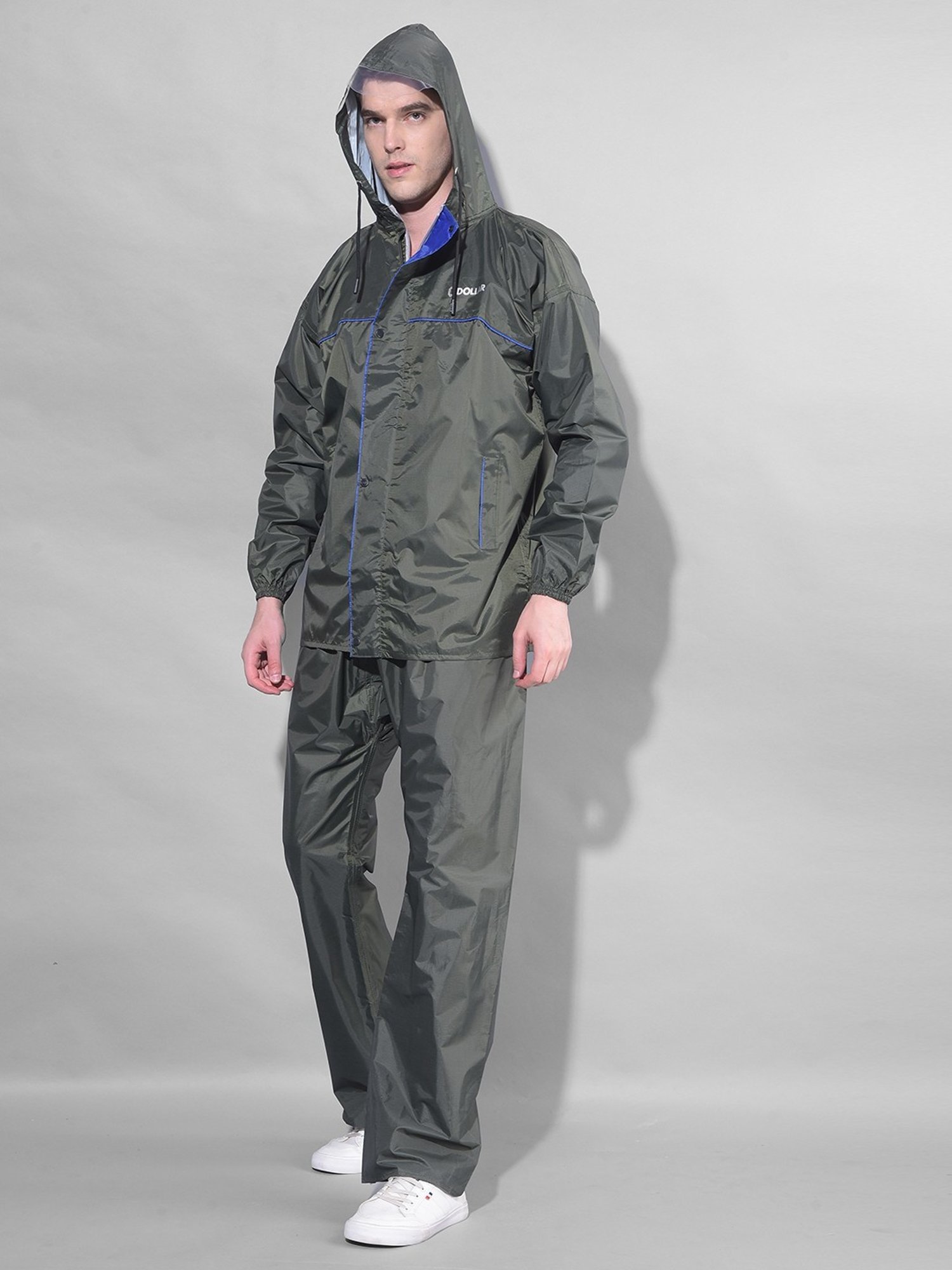 Dollar Green Regular Fit Raincoat Set