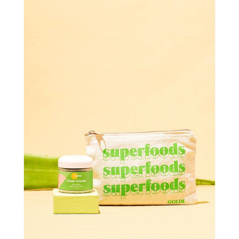 Golde Clean Greens Superfood Face Mask - 1oz