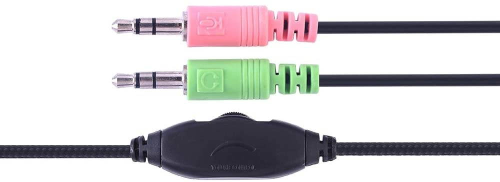 axGear 3.5mm Stereo Computer Gaming Headset Headphone with Microphone for PC