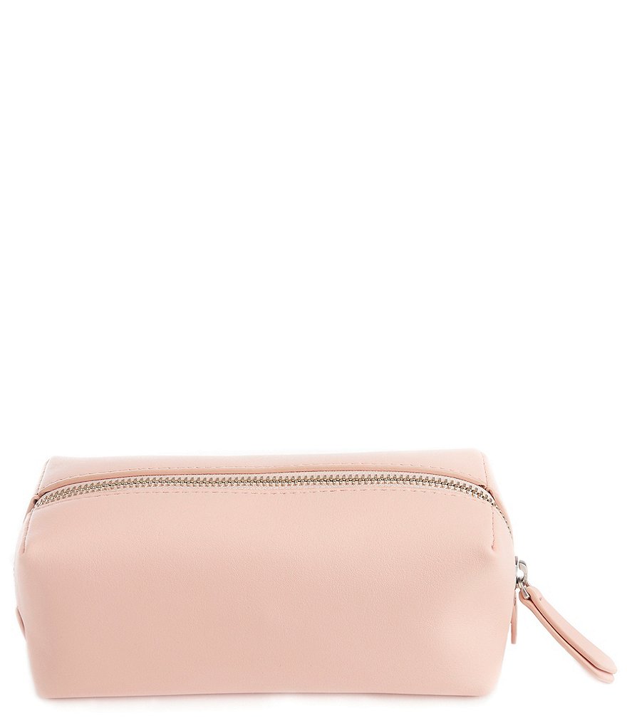 ROYCE New York Leather Zippered Travel Utility Bag