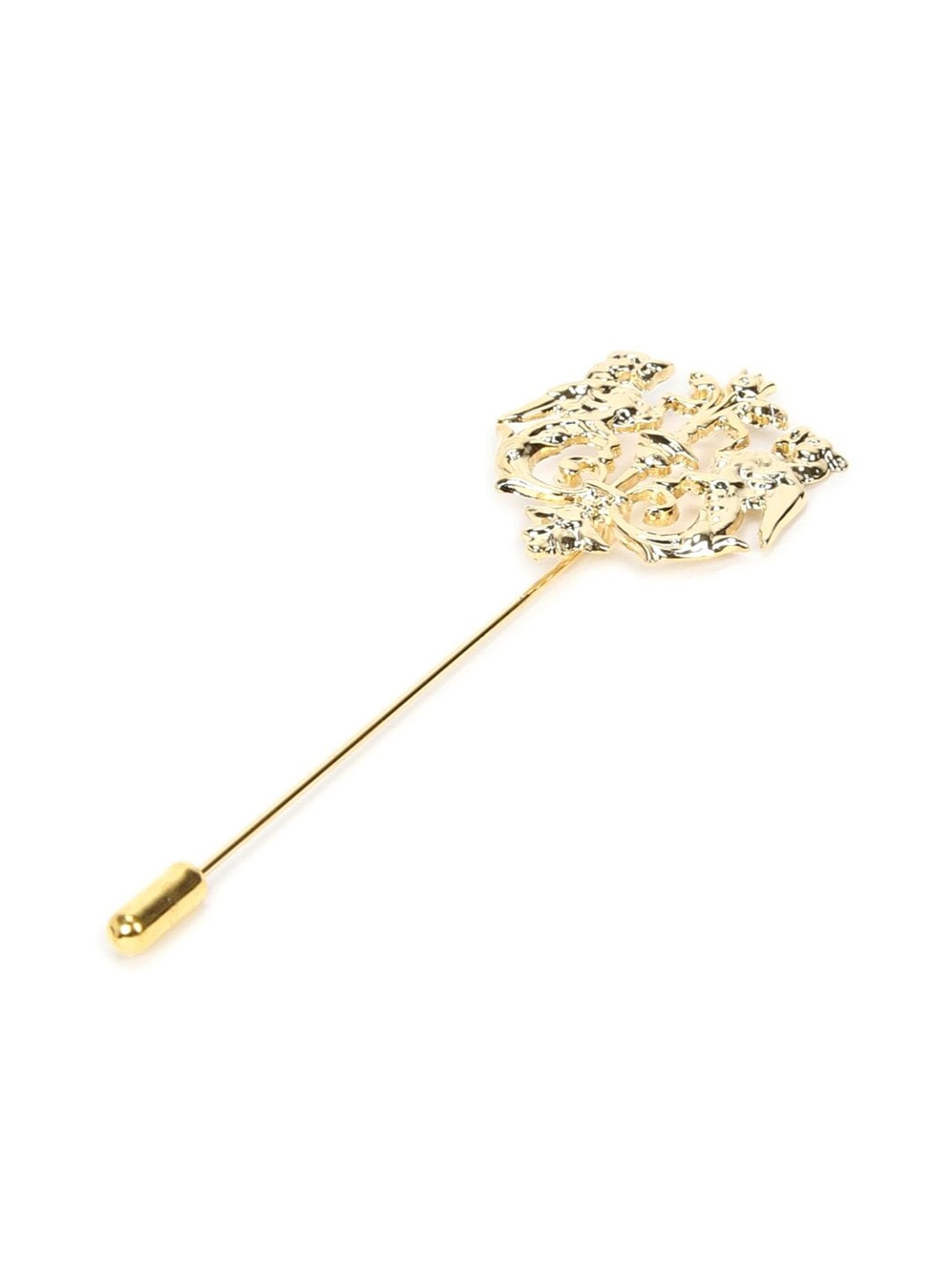 Van Heusen Golden Lapel Pin