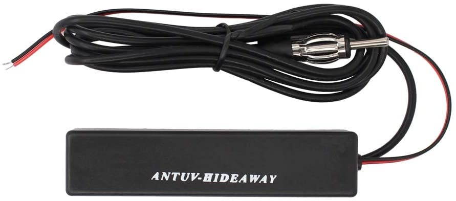 XtremeAmazing AM FM Radio Universal Amplified Stereo Windshield Hidden Antenna for Car Truck Motorcycle Harley Davidson Ultra Tour Glide Classic Street Glide