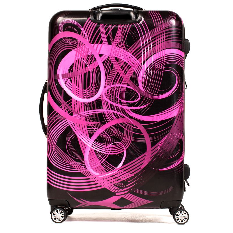 FUL 24" Hardside Spinner Suitcase - Atomic Pink