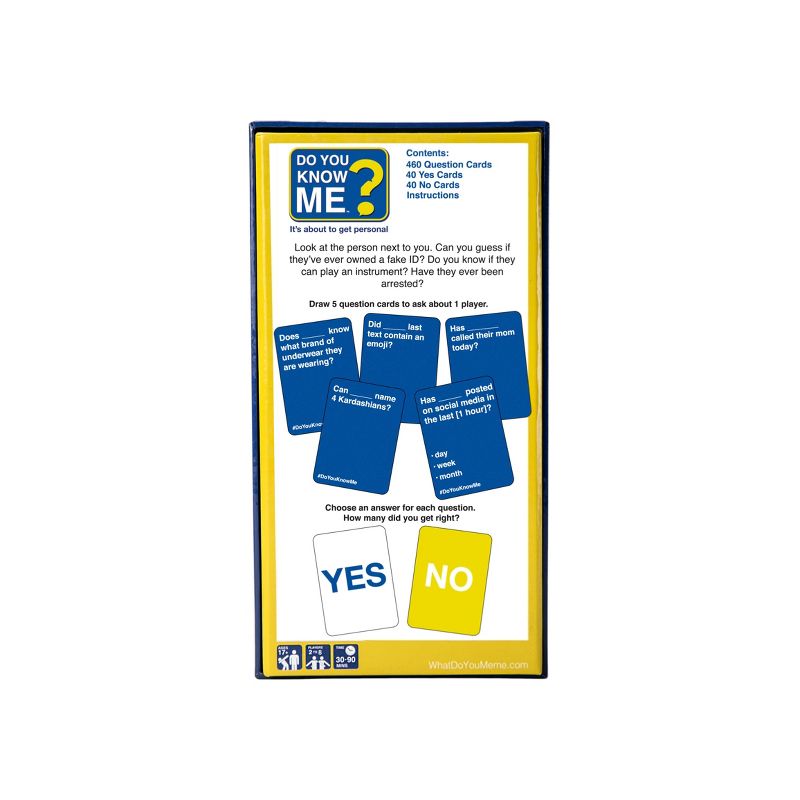 Do You Know Me? by What Do You Meme? Card Game