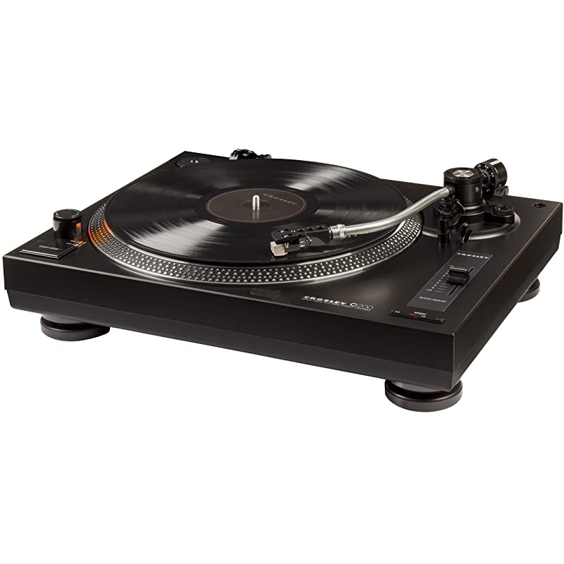 C200 DirectDrive Turntable with SShaped Tone Arm Black
