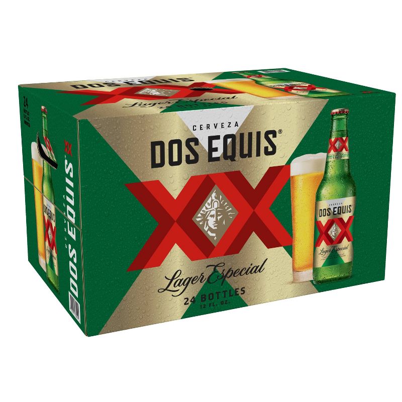 Dos Equis Mexican Lager Beer - 24pk/12 fl oz Bottles