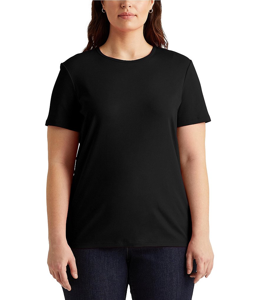 Bryn Walker Plus Size Pira Ponti Sleeveless Jewel Neck Oversized Tank