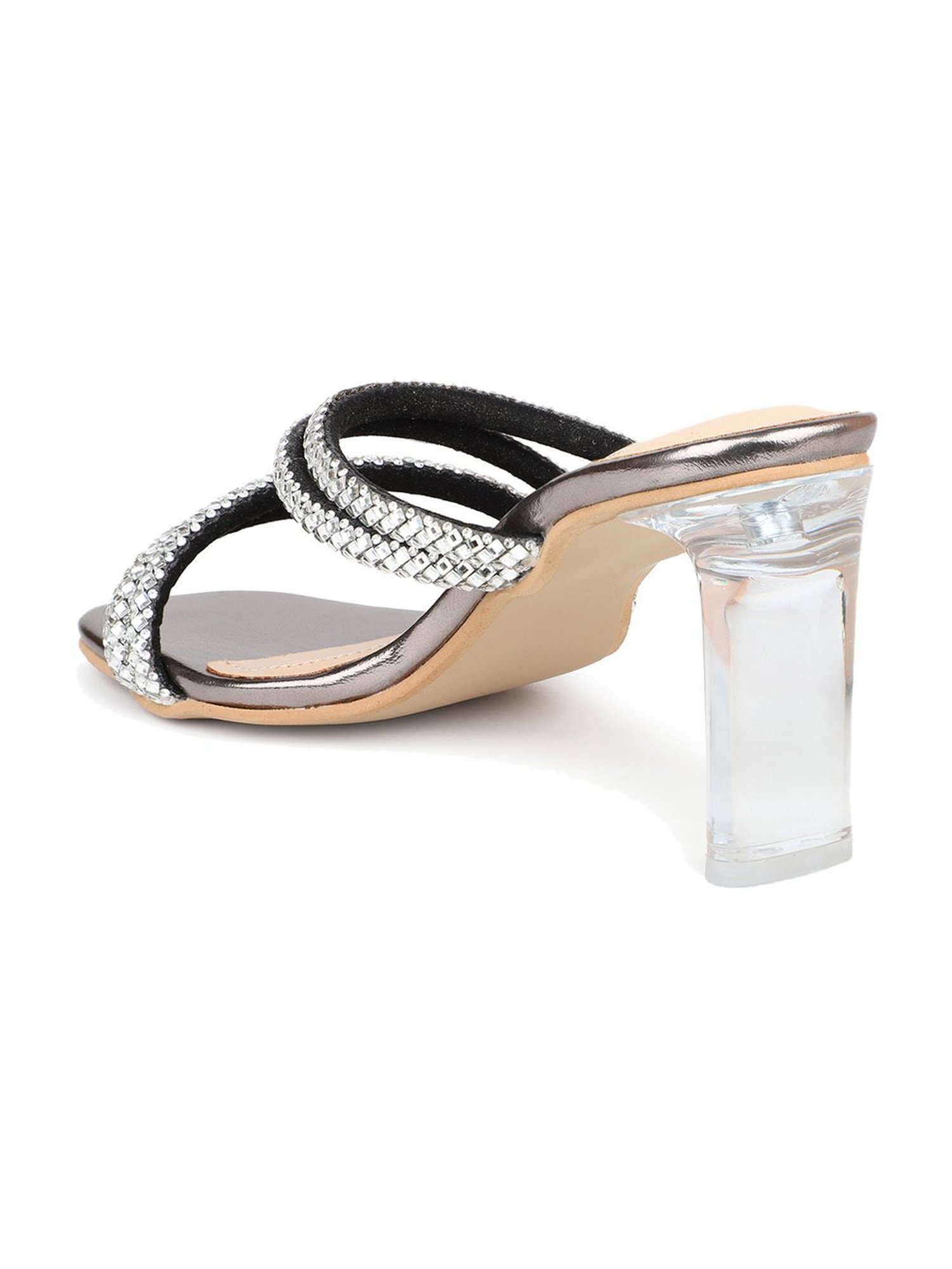 Inc.5 Women's Gun Metal Casual Sandals