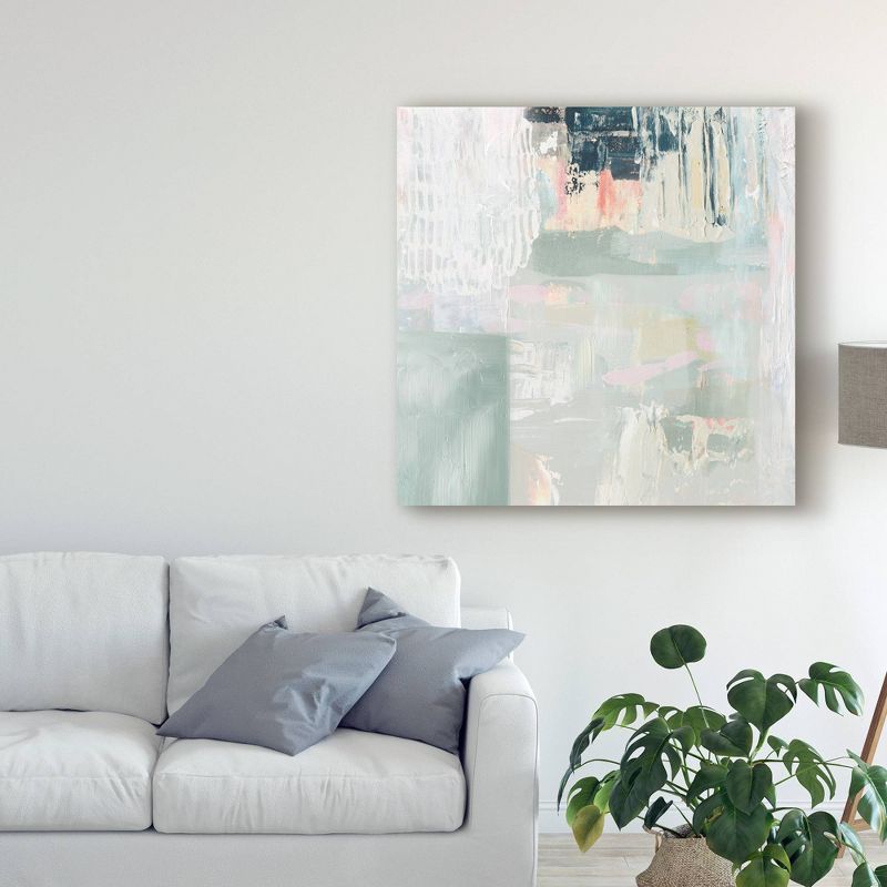 14" x 14" Fray I by Victoria Borges - Trademark Fine Art