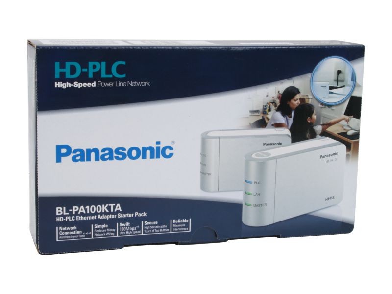 Powerline G.hn Powerline Adapter | Pass-Through Outlet | 1200Mbps | 2-Unit Kit | (GPL-1200PT-KIT)