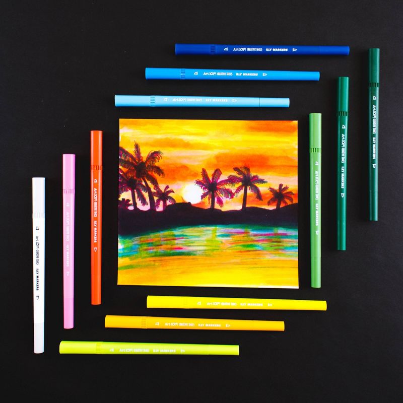 36ct Dual Tip Illy Markers - Art 101