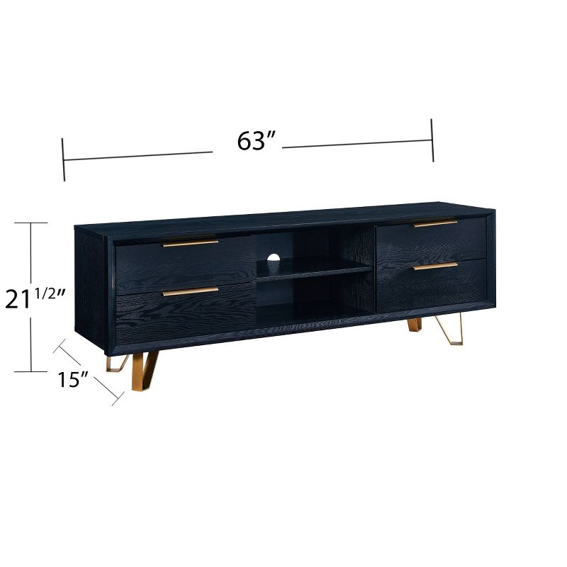 Markli Entertainment Console Black - Aiden Lane