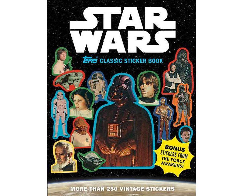 Star Wars Topps Classic Sticker Book - by Lucasfilm (Paperback)
