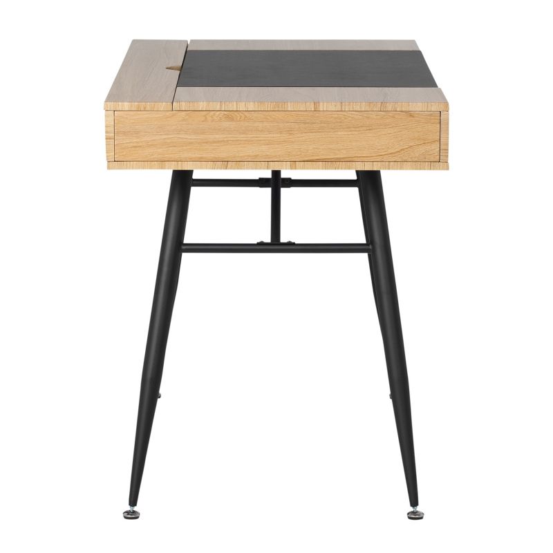 Nook Office Desk Graphite Heather - Calico Designs
