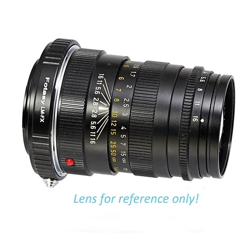 Copper Leica M Lens to Fuji X Adapter Leica M Mount to XMount Adapter Compatible with Fujifilm XPro1 XPro2 XE1 XE2 XE3 XA5 XM1 XT1 XT2 XT3 XT10 XT20 XT30 XH1