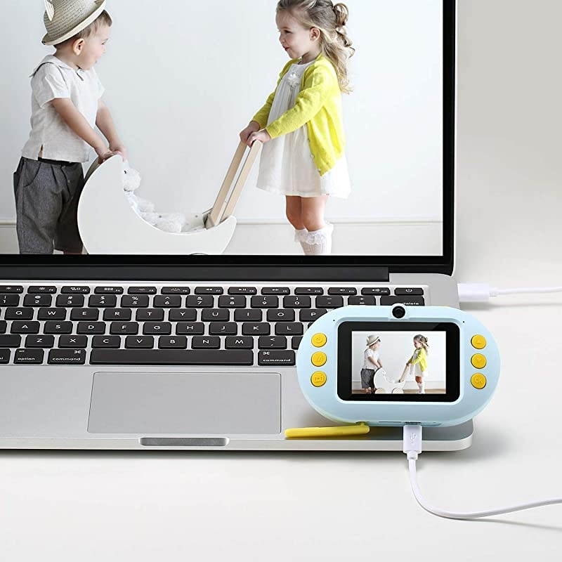 Gift Camera for Kids, 1080P Waterproof Camera for Kids, 8MP/16MP Kids Digital Camera with 2.4'' Screen, Underwater Video Camera Camcorder Best Present for Boys Girls Included 16GB Micro SD Card