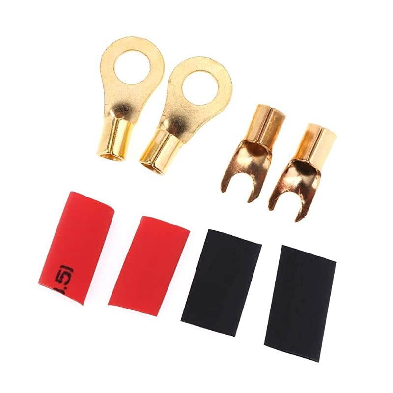 Car Amplifier Wiring Kit Audio Subwoofer AMP RCA Power Cable AGU FUSE 8 Gauge GA AWG Wire Install Connector Holder Automotive Van