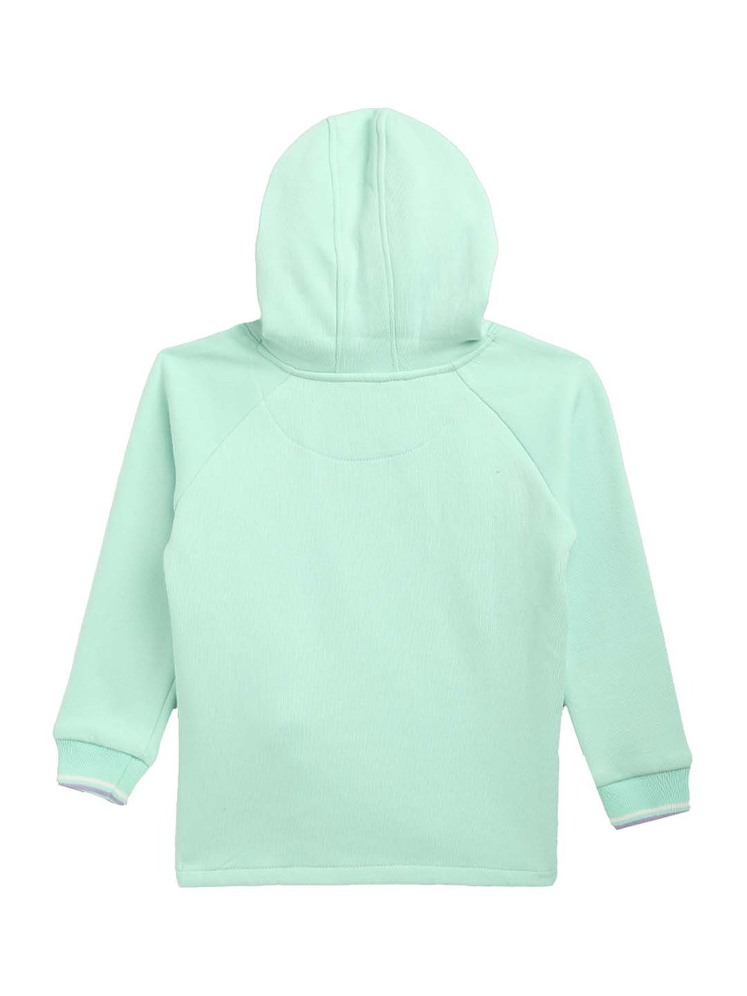 Elle Kids Mint Regular Fit Hoodie