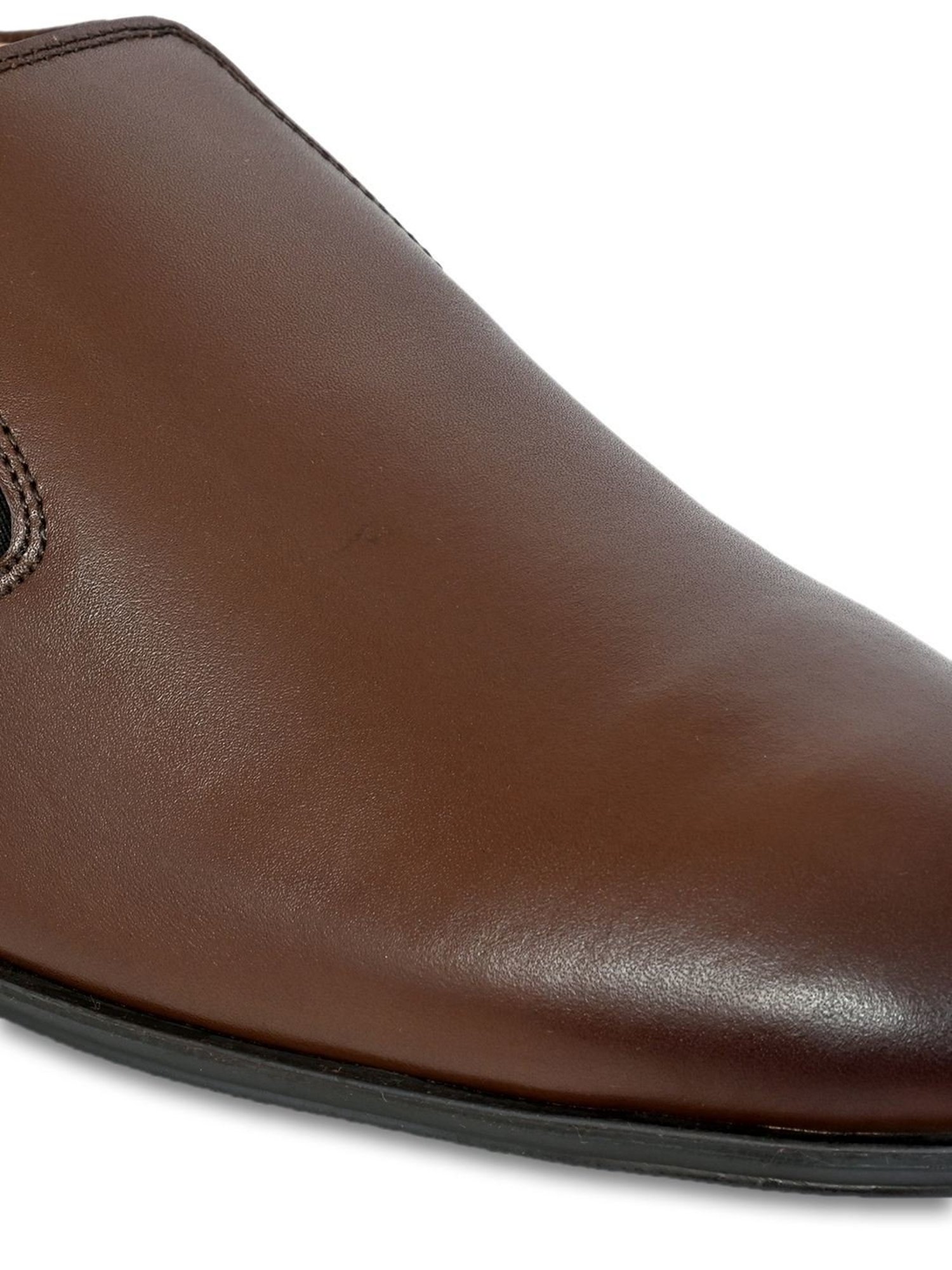 Allen cooper Men's Brown Formal Loafers