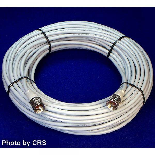 100 ft RG8X COAX CABLE for CB / Ham Radio w/ PL259 Connectors - Workman 8X-100-PL-PL