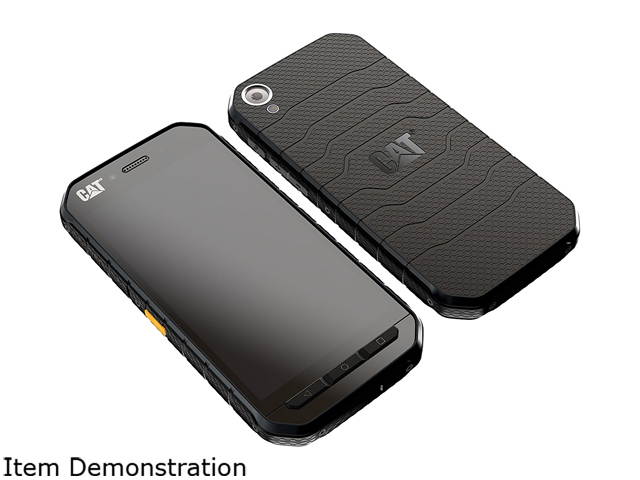 CAT S41 5" 4G LTE Rugged Waterproof Smartphone with 5000mAh Battery and 32GB ROM  and 3GB RAM, CS41-SBB-NAM-UN
