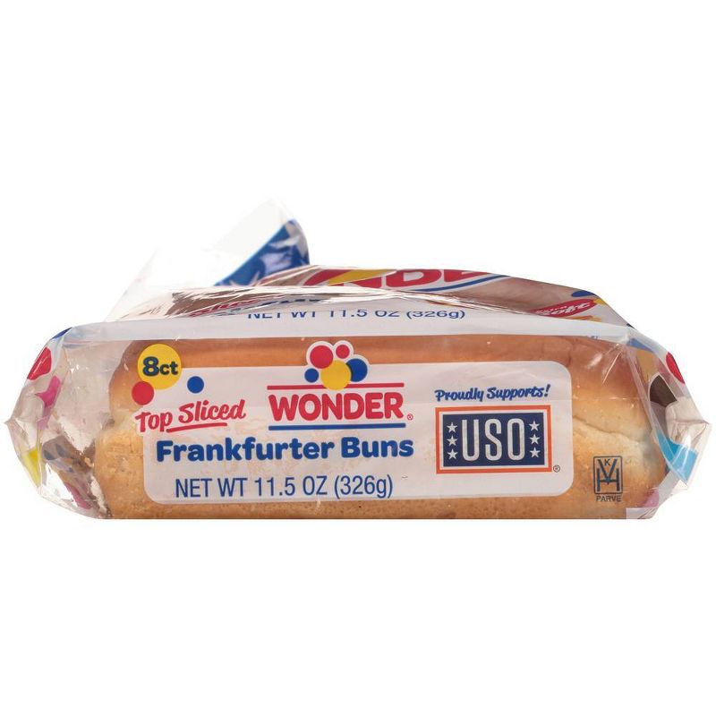 Wonder New England Style Frankfurter Buns- 11.5oz/8ct