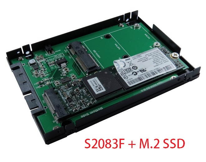 Innocard SATA III to M.2 & mSATA SSD Adapter with 2.5" Aluminum Housing
