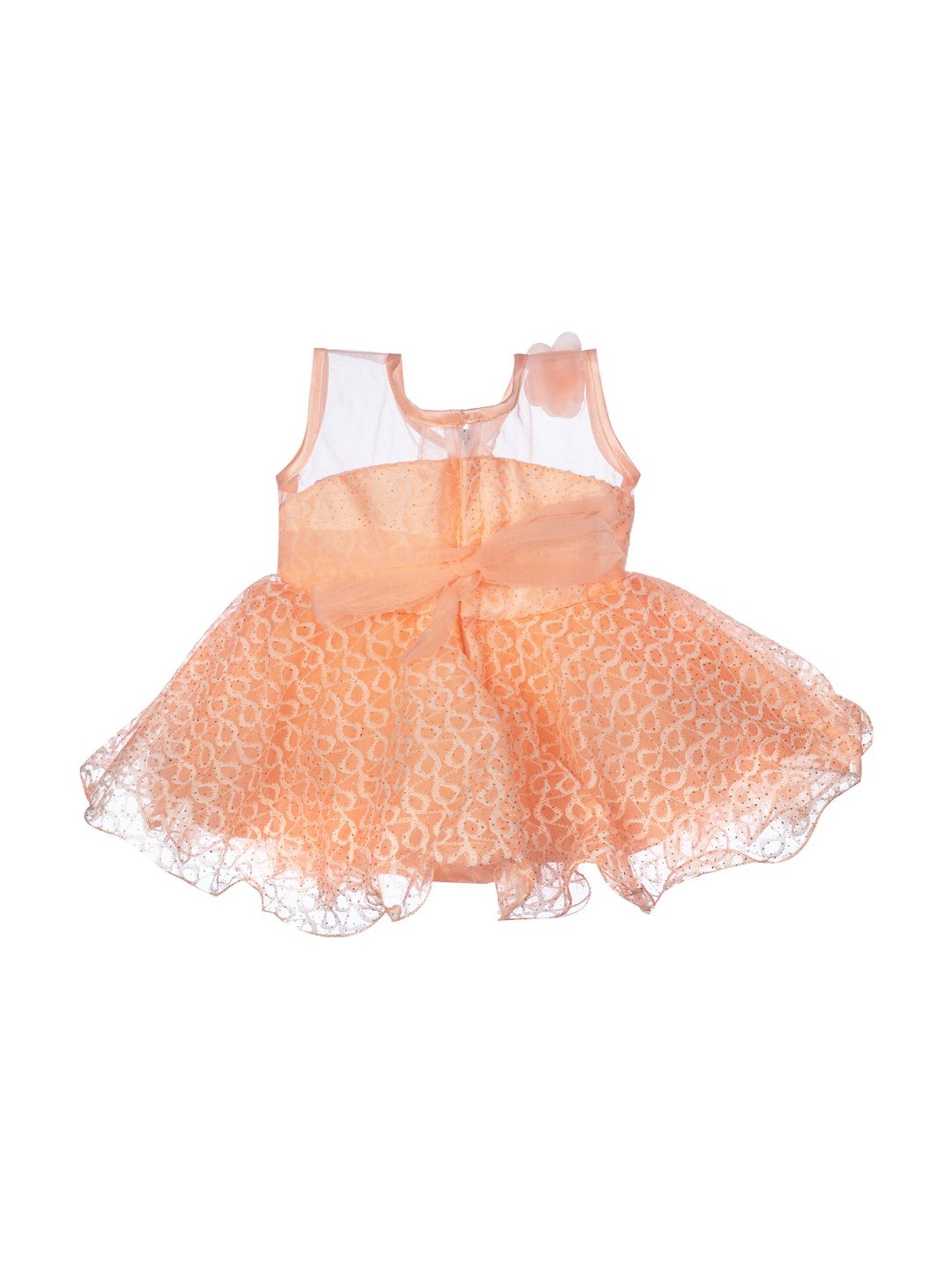 Pink Chick Kids Navy Solid Party Gowns