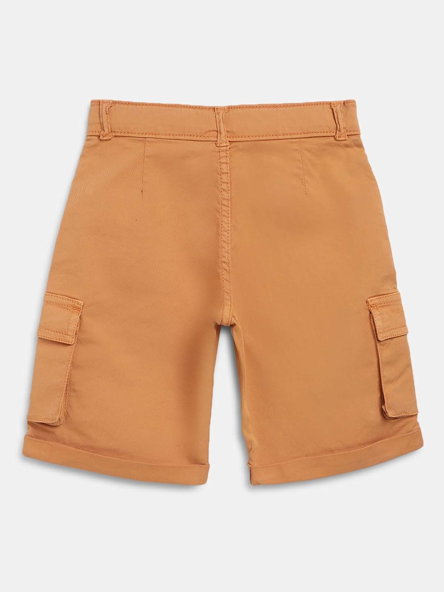 Tales & Stories Kids Orange Regular Fit Bermudas