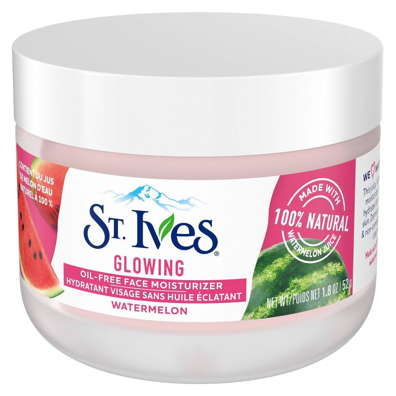 St. Ives Watermelon Glowing Oil-Free Face Moisturizer - 1.8oz