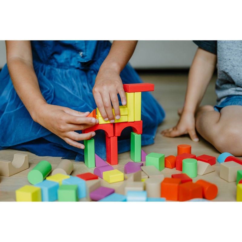 Chuckle & Roar Wood Block Set - 75pc