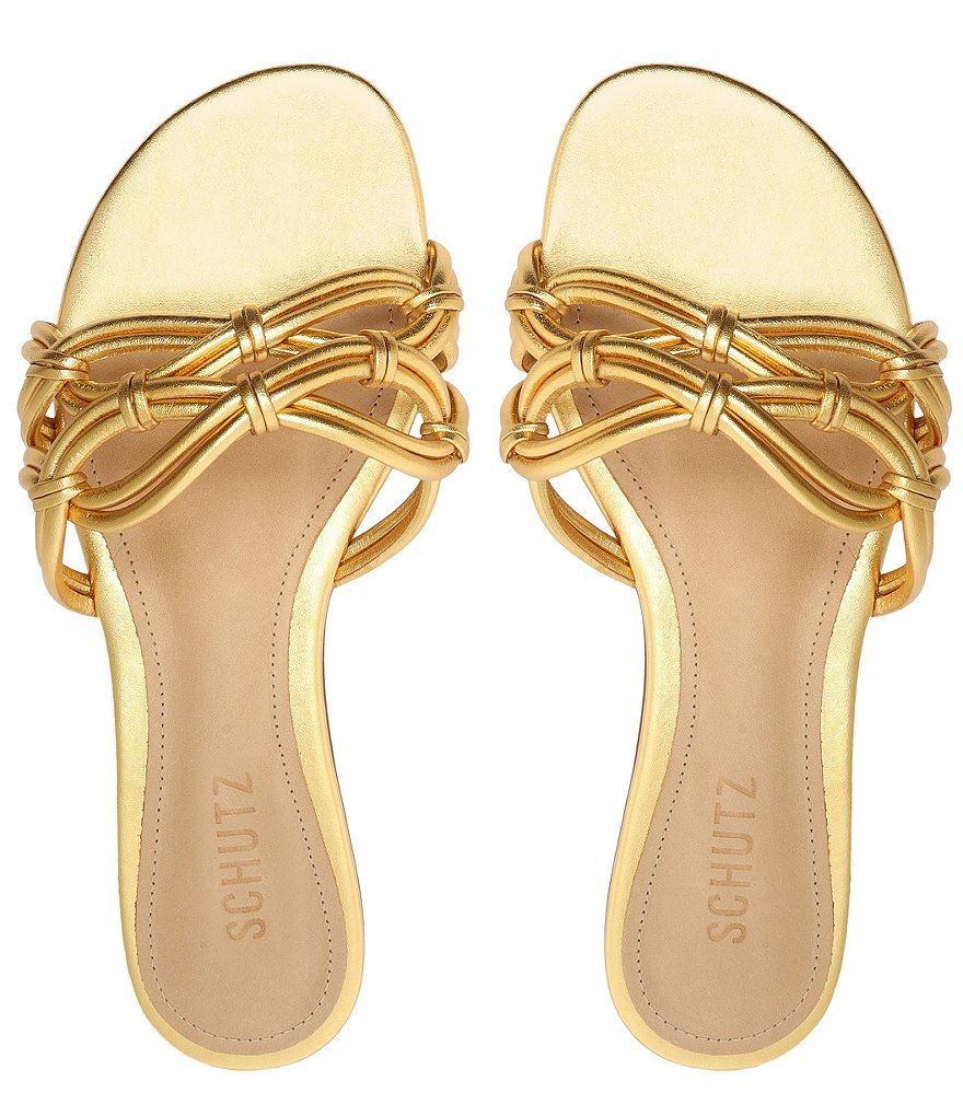 Schutz Soffy Flat Slide Sandals