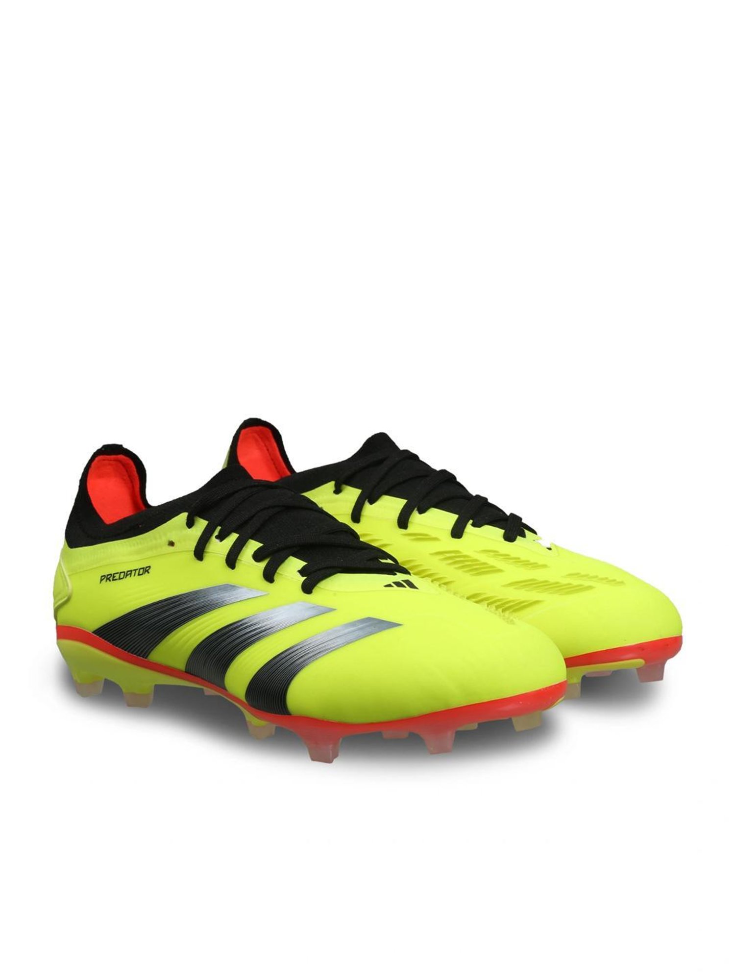 Adidas Men's PREDATOR PRO FG Yellow Football Shoes