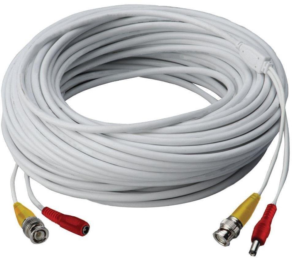120 ft. High Performance Wire In-Wall Video Power Cable For DVR Security Systems