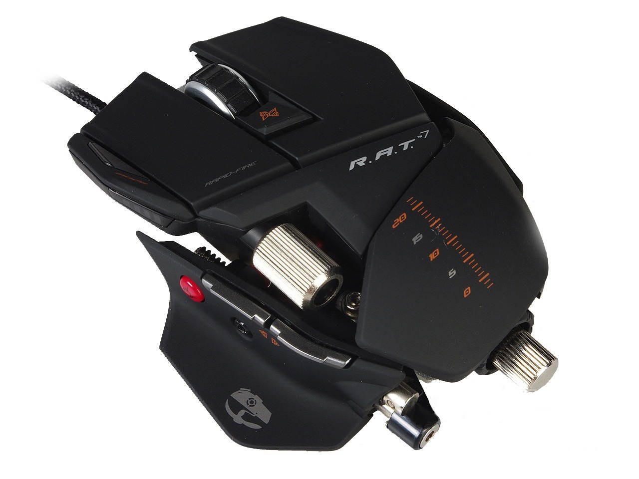 Mad Catz R.A.T.7 Gaming Mouse for PC and Mac - Black