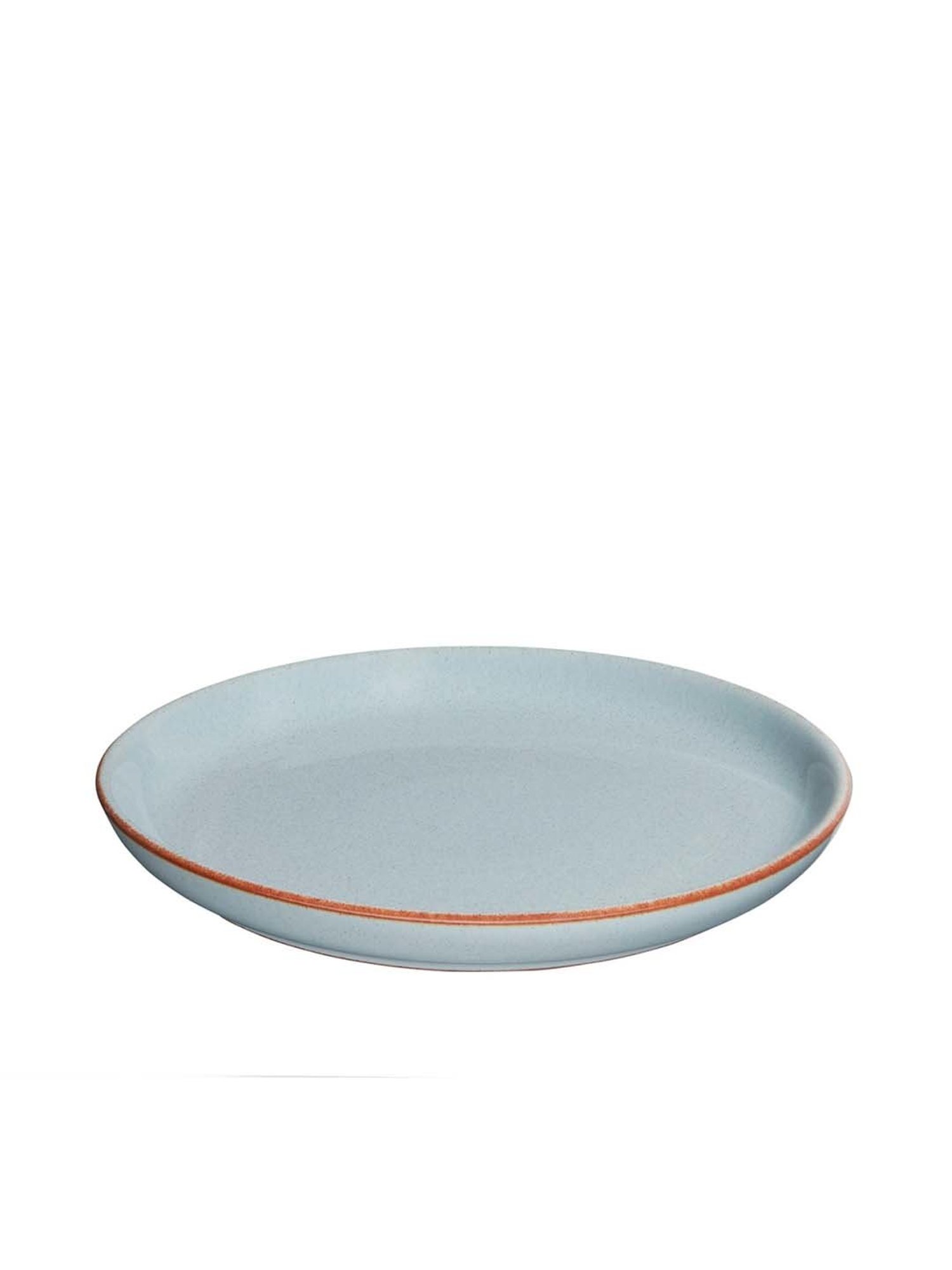 DENBY Heritage Terrace Blue Stoneware Coupe Plate - Set of 1