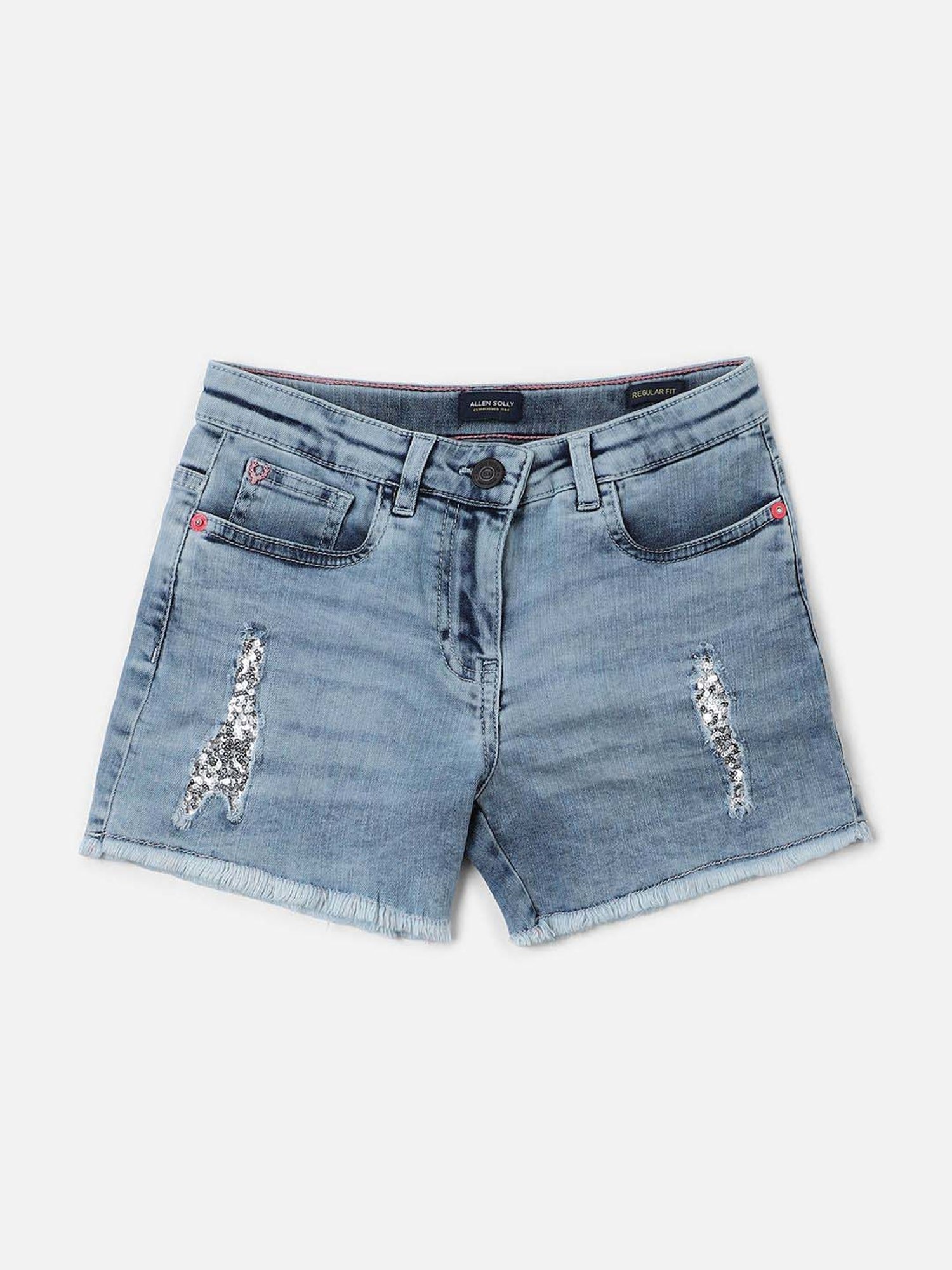 Allen Solly Kids Blue Regular Fit Short