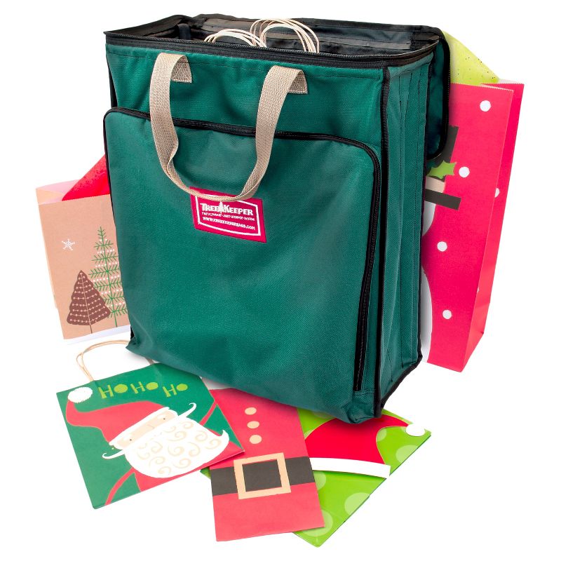 TreeKeeper Gift Bags and Tissue Paper Supplies Storage Bag