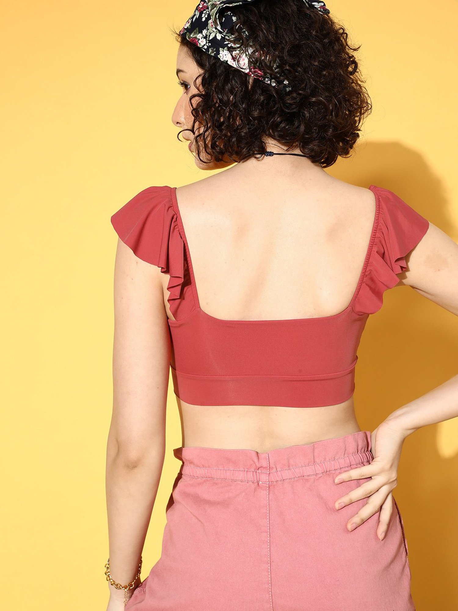 Da Intimo Red Full Coverage Bralette