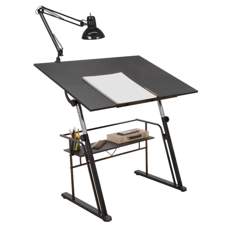 Zenith Adjustable Tilt Table - Black