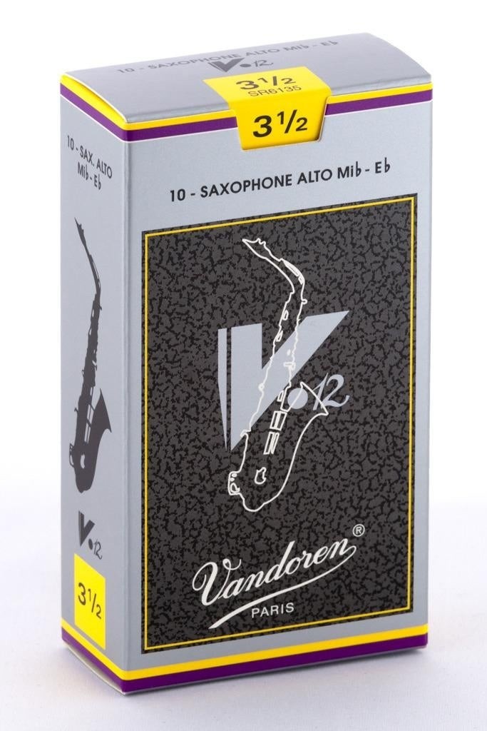 10-Pack of Vandoren 3.5 Alto Saxophone V12 Reeds