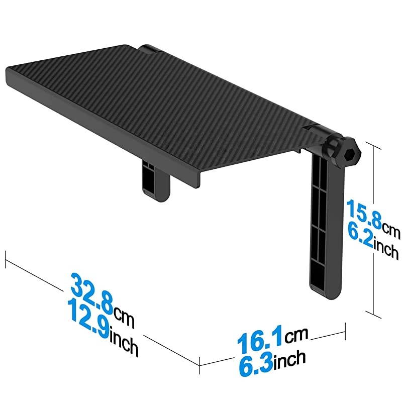 TV Top Shelf Mounting Screen Top Shelf TV Screen Storage Bracket Stand TV Monitor Stand TV Wall Mount Wall TV Bracket Screen Top Shelf Storage Rack Mount Shelf Black
