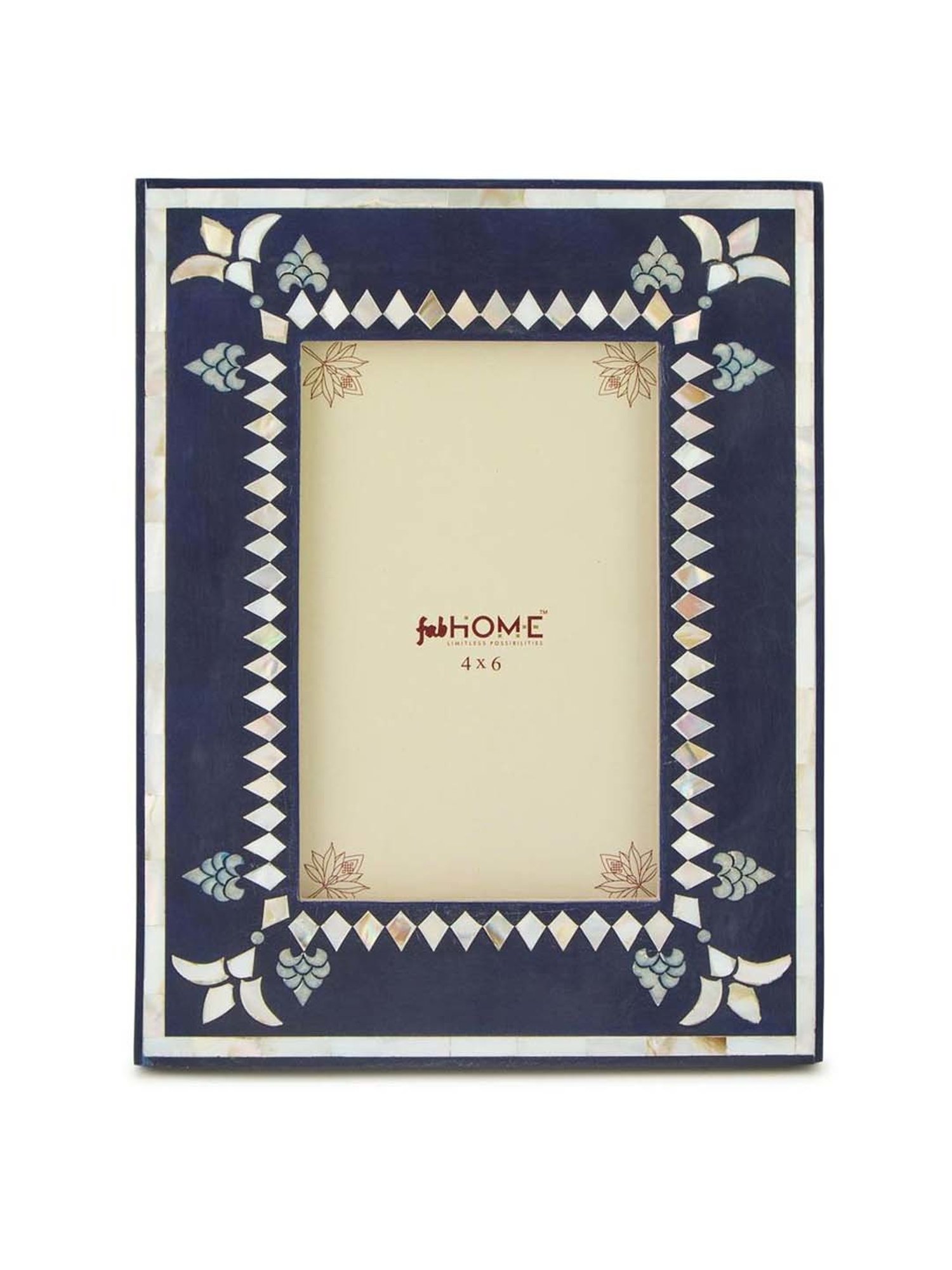 Art Street Gold Engineered Wood Swing Fashion Resin Vintage Photo Frame