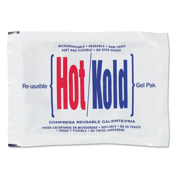 Reusable Hot/Cold Pack 8.63" Long White