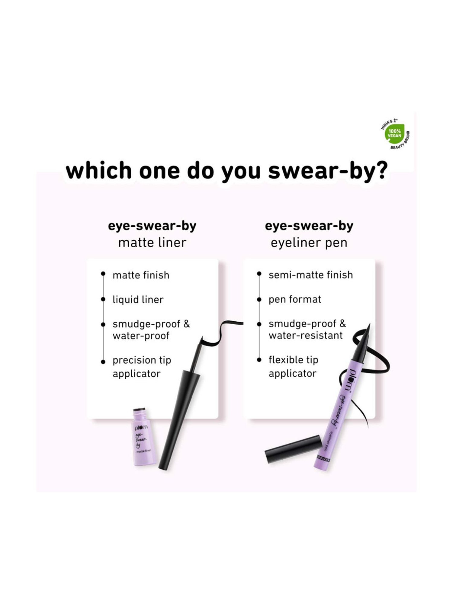 Plum Eye-Swear-By Matte Liner 05 Midnight Blue - 3 ml